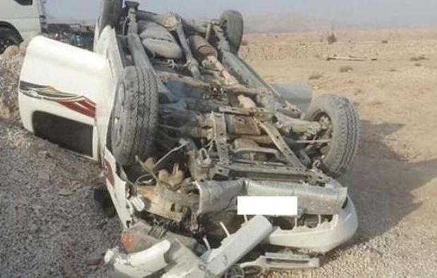 واژگونی خودرو ساندرو در قزوین به مرگ راننده منجر شد