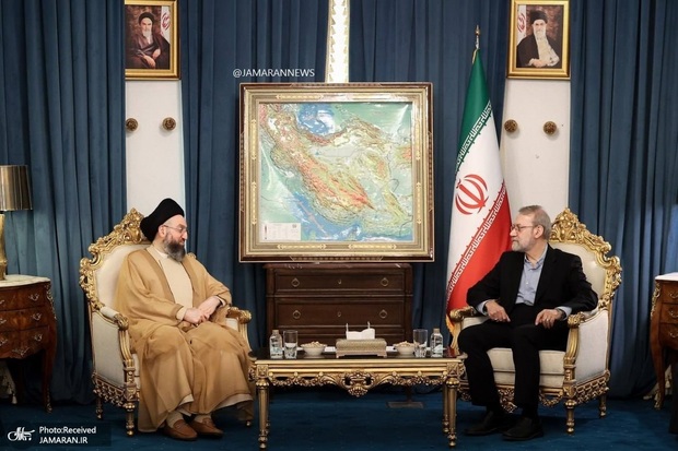 لاریجانی: همکاری‌های ایران و عراق عینی‌تر شود/ حکیم: جنگ اسرائیل علیه ایران، برخلاف تصور رژیم صهیونیستی به قدرت ایران در منطقه افزود