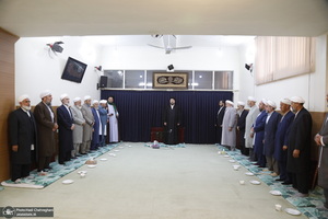 دیدار جمعی از اهالی اهل سنت استان گلستان با سید حسن خمینی
