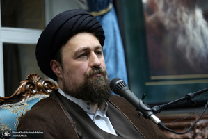 دیدار اعضای ستاد مرکزی بزرگداشت حضرت امام خمینی(س) با سید حسن خمینی
