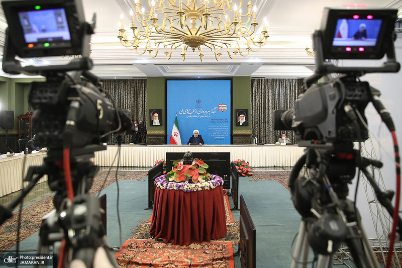 مراسم بهره برداری از طرح های ملی وزارت نیرو استان های کرمانشاه و فارس