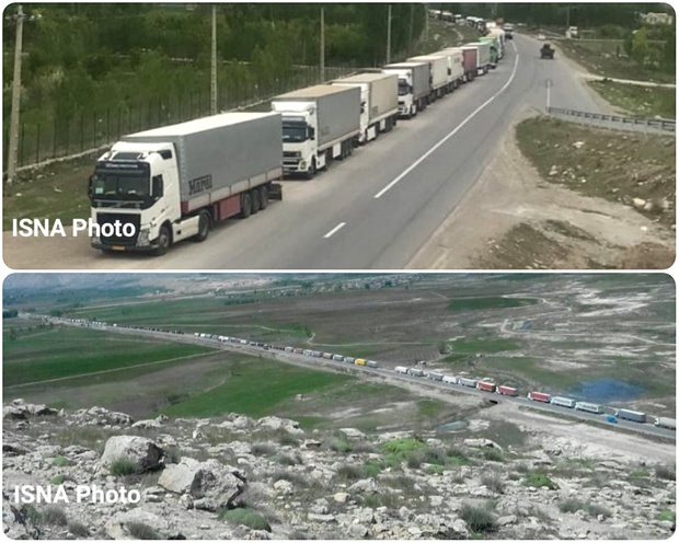 تراژدی صف های طولانی کامیون در مرز بازرگان ماکو