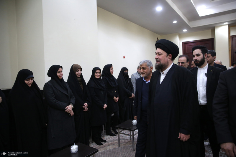 دیدار مدیران و کارکنان سازمان برنامه و بودجه با سید حسن خمینی