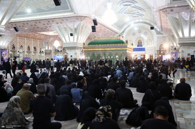 مراسم احیای شب بیست و یکم ماه رمضان در حرم مطهر امام خمینی (س)