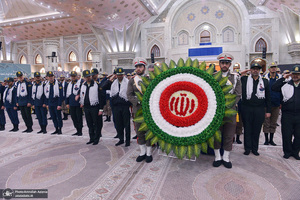 تجدید میثاق دانشجویان و فرماندهان دانشگاه افسری و تربیت پلیس امام حسن مجتبی (ع) با آرمان های امام خمینی (س)