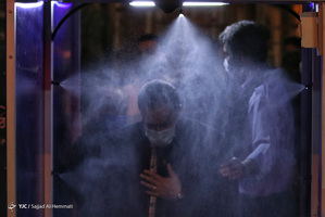 عزاداری شب اول محرم در امام زاده صالح و مسجد ارک تهران 