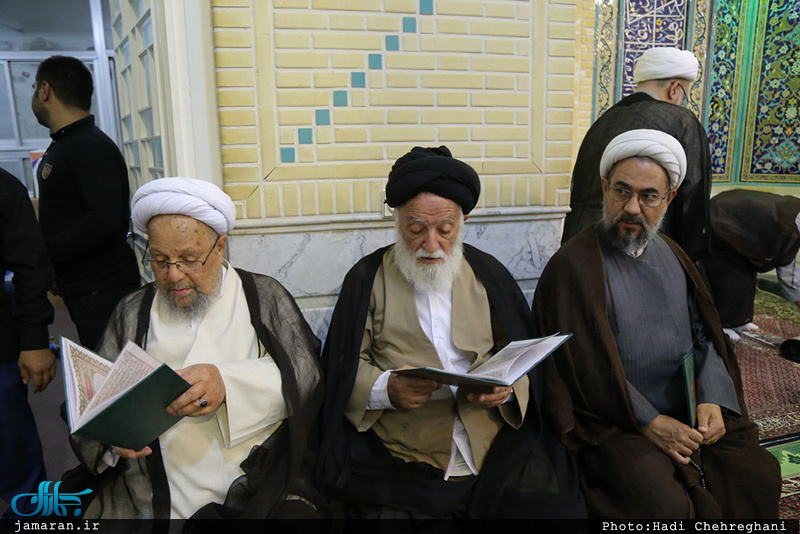 مراسم چهلمین روز درگذشت  استاد سید مهدی طباطبایی(ره) در قم 