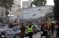 ویرانی گسترده پس از حمله موشکی ایران در سرزمین‌های اشغالی (4)