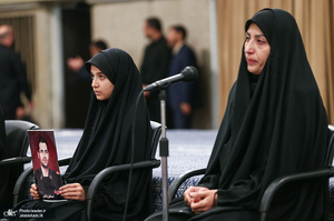 دیدار دانش‌آموزان و دانشجویان با رهبر معظم انقلاب