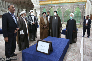 حضور سید محمد خاتمی در حرم مطهر امام‎ خمینی (س)