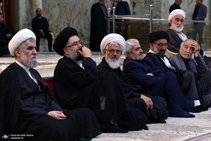 اولین شب عزاداری حضرت اباعبدالله الحسین (ع) در حرم امام خمینی