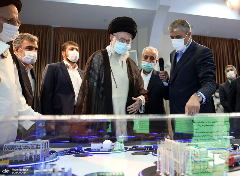 دیدار دانشمندان، متخصصان، کارشناسان و مسئولان صنعت هسته‌ای کشور با رهبر معظم انقلاب