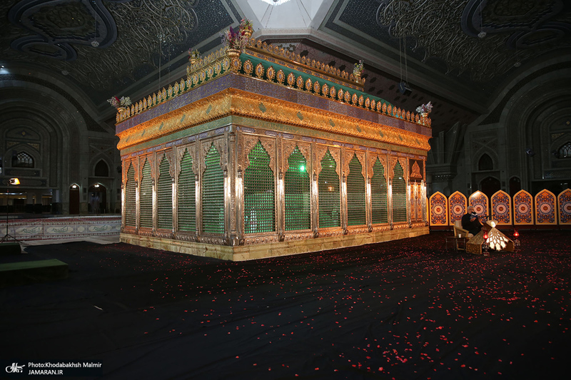 مراسم احیای شب بیست و یکم ماه مبارک رمضان در حرم امام خمینی(س)