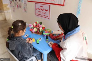 ازدید خانوادگی گردشگران نوروزی از بیت تاریخی حضرت امام در خمین