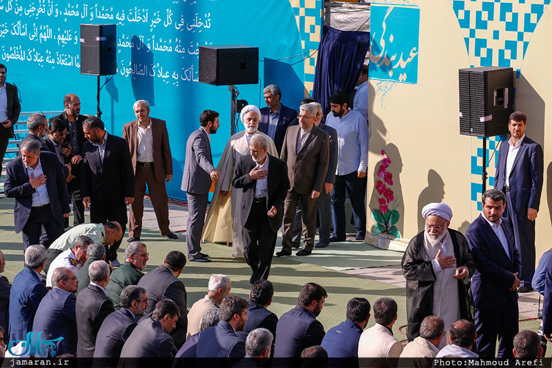 اقامه نماز عید فطر به امامت رهبر معظم انقلاب