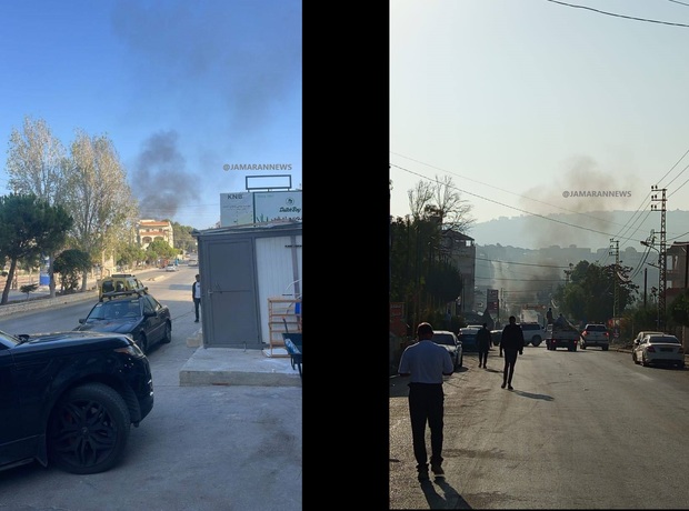 حمله هوایی رژیم صهیونیستی به جنوب لبنان + عکس ها