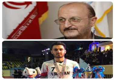 استاندار به قهرمان ناشنوای قزوینی تبریک گفت