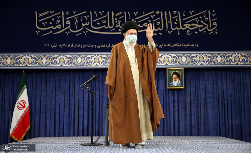 دیدار کارگزاران حج با رهبر معظم انقلاب