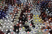 حراجی مشروبات الکلی در ورامین توسط پلیس جمع شد