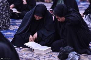 مراسم شام غریبان شهادت امام رضا (ع) در حرم مطهر امام خمینی