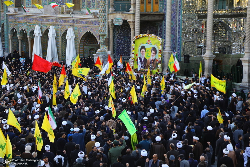 راهپیمایی و اجتماع «لبیک یا نصرالله» در قم