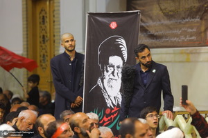 مراسم بزرگداشت رهبر شهید انقلاب در قم-۱