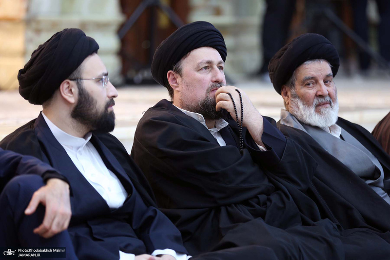 مراسم چهاردهمین سالگرد رحلت همسر امام خمینی و سی‌امین سالگرد ارتحال مرحوم حاج سیداحمد خمینی (ره)