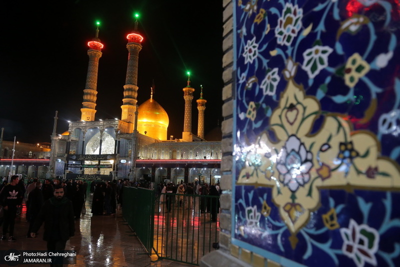 شب شهادت ثامن الحجج(ع) در حرم کریمه اهل بیت(س)