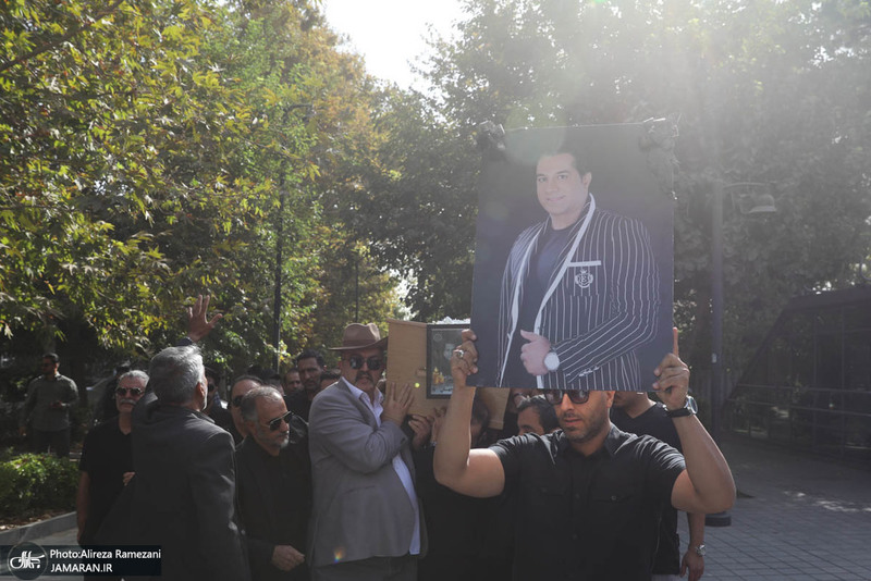 مراسم تشییع امید جهان