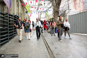 بازدید گردشگران خارجی از جماران