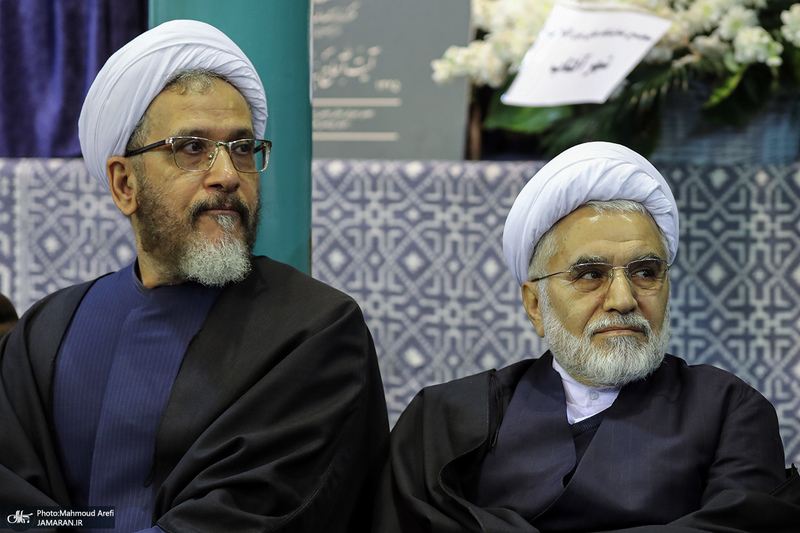 مراسم بزرگداشت آیت الله موسوی بجنوردی (ره) در حسینیه جماران - 1