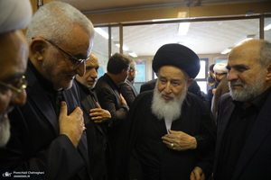 مراسم چهلمین روز درگذشت حاجیه خانم صدیقه بروجردی مادر شهید عیسی بروجردی