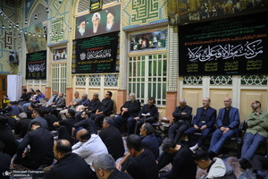 احیای شب بیست و یکم ماه رمضان در تکیه حاج سید حسن قم