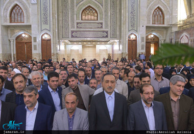 تجدید میثاق وزیر و کارکنان وزارت آموزش و پرورش با آرمان های حضرت امام(س)