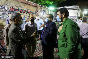 مراسم هیات رزمندگان شهدای تخریب در حسینیه شهید احمدلو