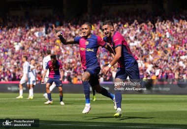 برد راحت بارسلونا با دبل تورس/ دشت 3 امتیازی اینتر از ساسولو