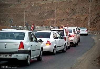 پلیس راه :جاده کرج - چالوس یک طرفه شد