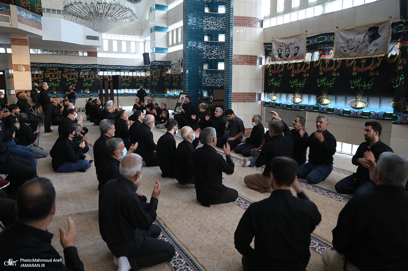 عزاداری شب عاشورای حسینی(ع) هیات گردان تخریب و گردانهای لشکر 27 محمد رسول الله(ص)