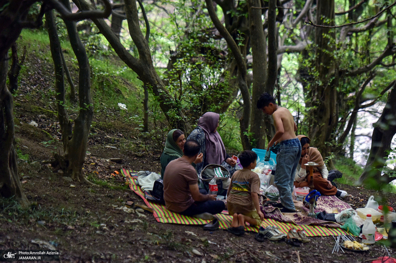 روز طبیعت در رستم آباد رودبار