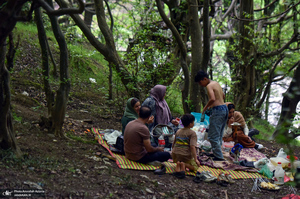 روز طبیعت در رستم آباد رودبار