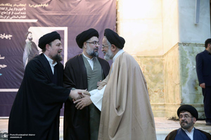 مراسم چهاردهمین سالگرد رحلت همسر امام خمینی و سی‌امین سالگرد ارتحال مرحوم حاج سیداحمد خمینی (ره)