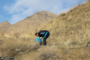 پویش حفاظت از محیط زیست و پاکسازی حریم و حاشیه روستاهای منظقه 22