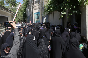 مراسم «کوچه آفتاب» در جماران