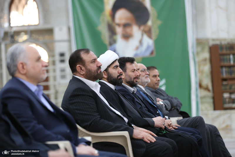 تجدید میثاق رئیس قوه قضاییه و مسئولان عالی قضایی با آرمان‌های حضرت امام (س)