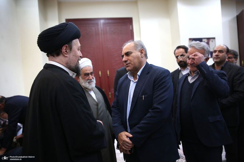 حاشیه دیدار نمایندگان مجلس با سید حسن خمینی