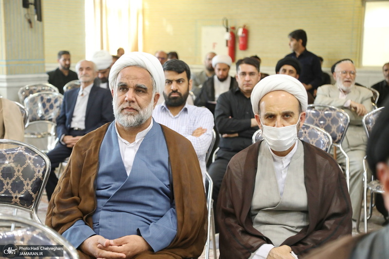 مراسم چهلمین روز درگذشت همسر آیت الله العظمی جوادی آملی‎‎