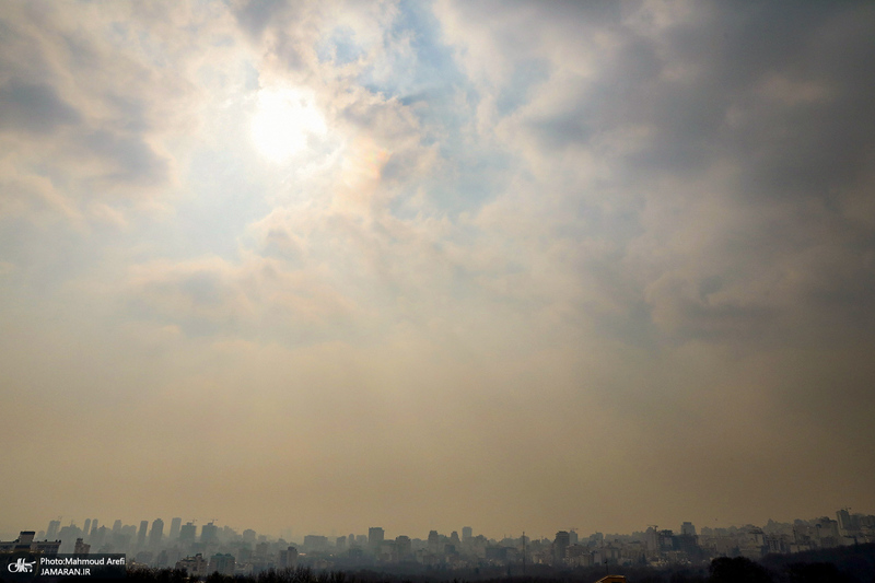 تداوم آلودگی شدید هوای تهران - 5 بهمن 1401