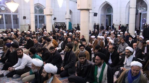 آیین بزرگداشت سالگرد ارتحال آیت الله بهاءالدینی در قم برگزار شد