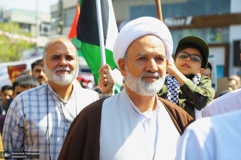 راهپیمایی باشکوه روز قدس در قم -1