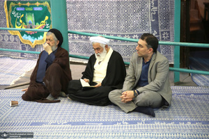 مراسم جشن نیمه شعبان در حسینیه جماران‎‎